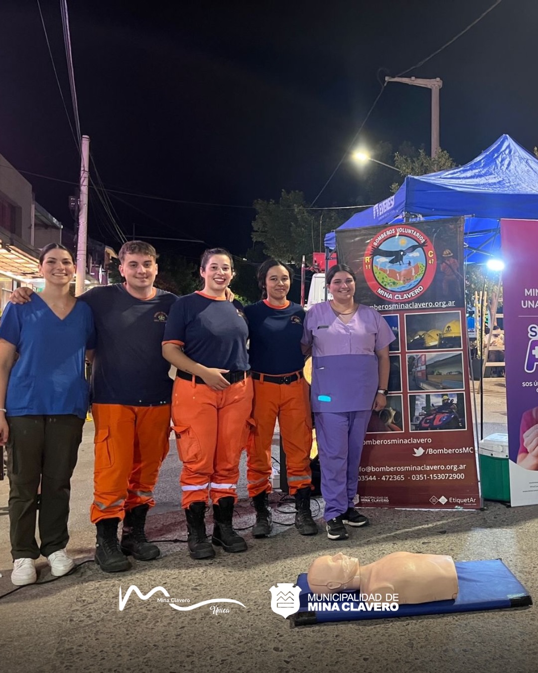 Mina Clavero: Vecinos y turistas se capacitaron en técnicas que salvan vidas