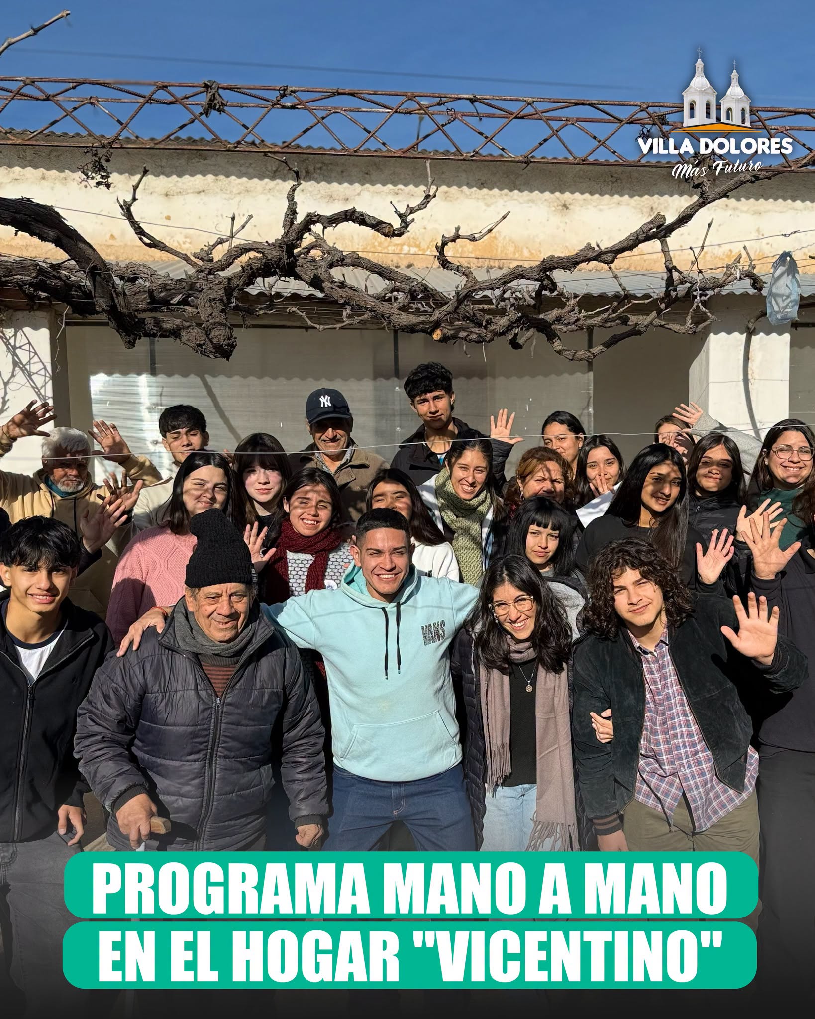 VILLA DOLORES: PROGRAMA MANO A MANO EN HOGAR 