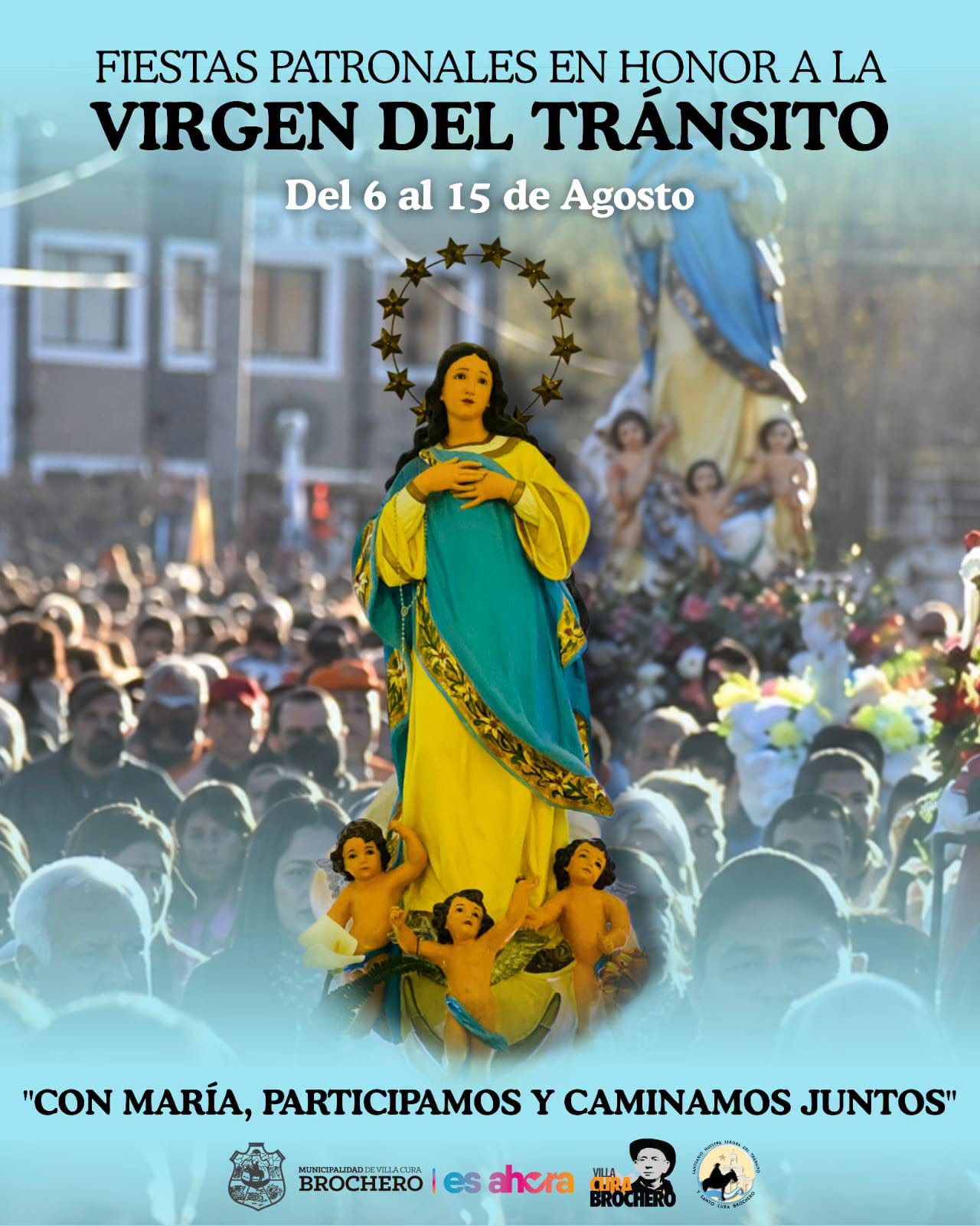 FIESTAS PATRONALES EN HONOR A LA VIRGEN DEL TRÁNSITO Villa Cura Brochero 2026📍