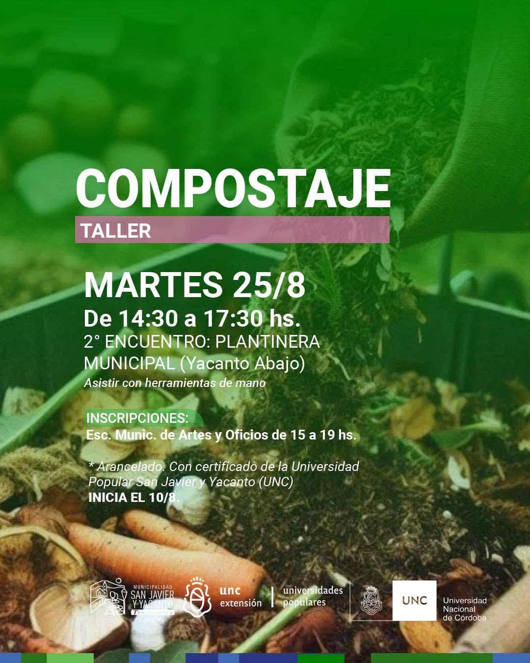 Segundo encuentro del Trayecto en Agroecología: taller de Compostaje