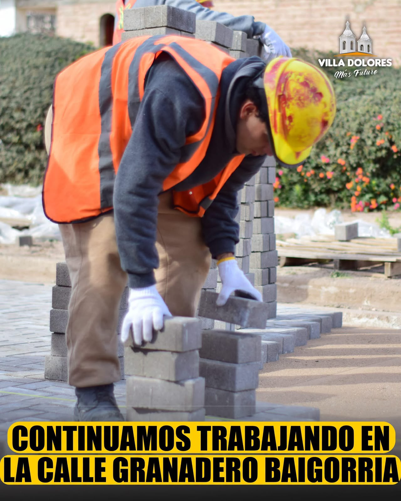 LAS OBRAS ESTÁN EN LOS BARRIOS: AVANZAN LOS TRABAJOS EN CALLE GRANADERO BAIGORRIA
