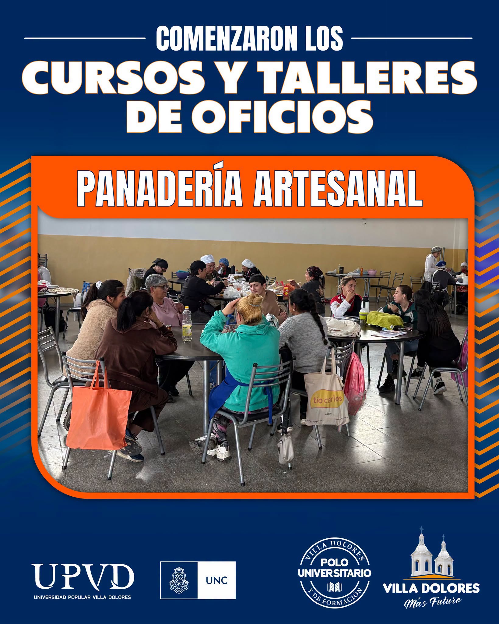 COMENZARON LAS CLASES DEL SEGUNDO SEMESTRE DE LOS CURSOS Y TALLERES DE OFICIOS